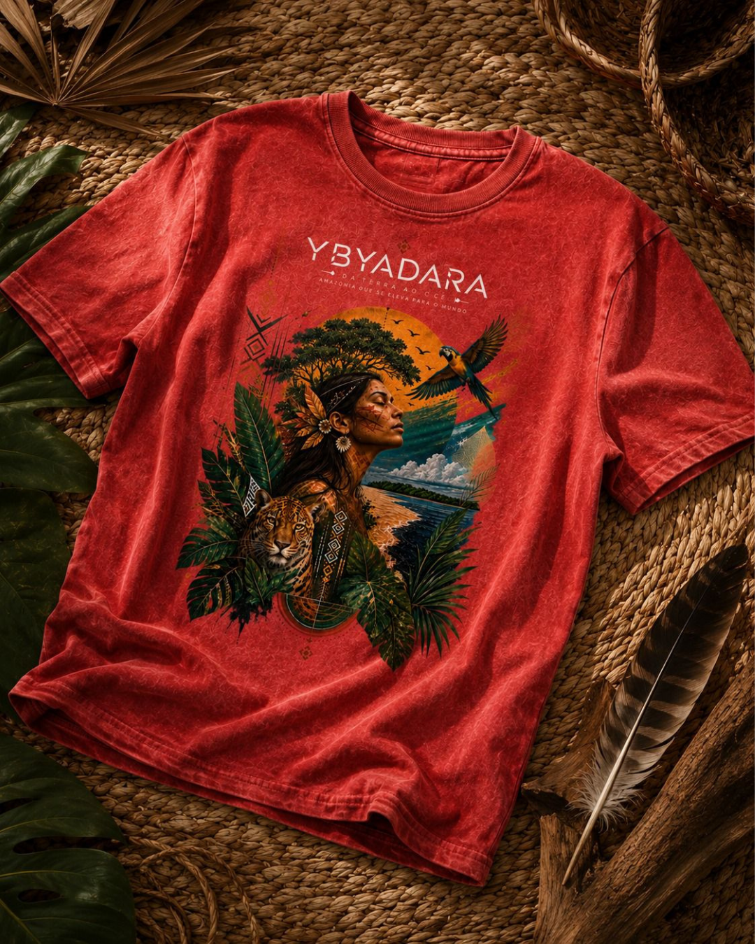 Camisa - Da Terra ao Céu - Ybyadara - Imagem 2