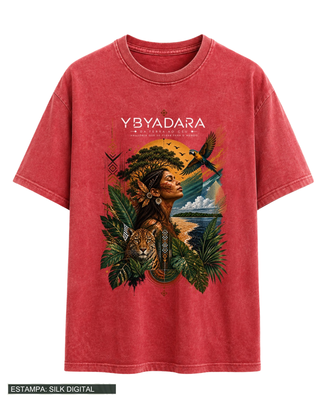 Camisa - Da Terra ao Céu - Ybyadara - Imagem 3